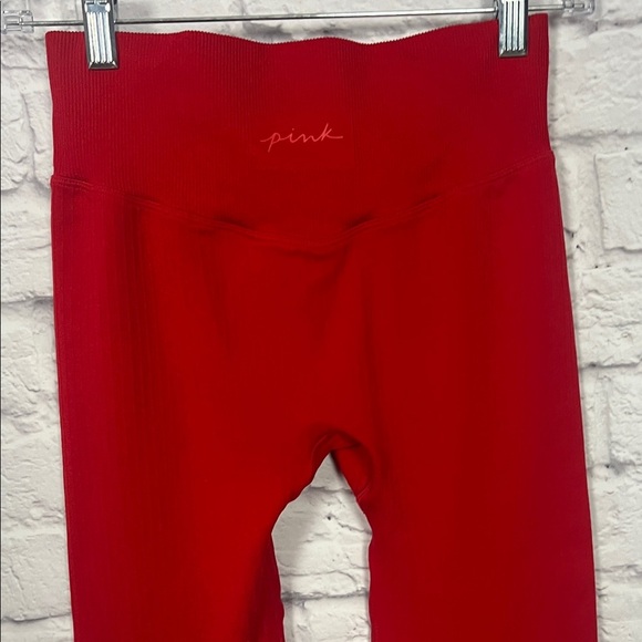 PINK Victoria's Secret Red Leggings - Picture 6 of 8